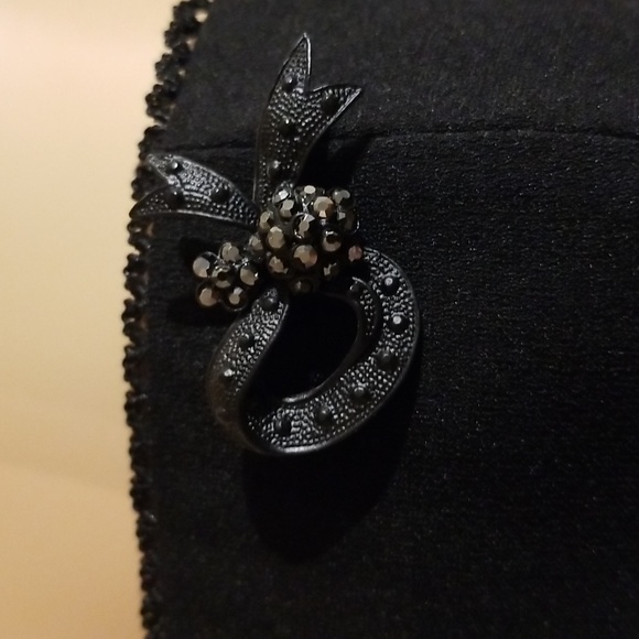 Vintage Strapless Little Black Dress by Algo Petite / Sz 4 / Black - Picture 6 of 17